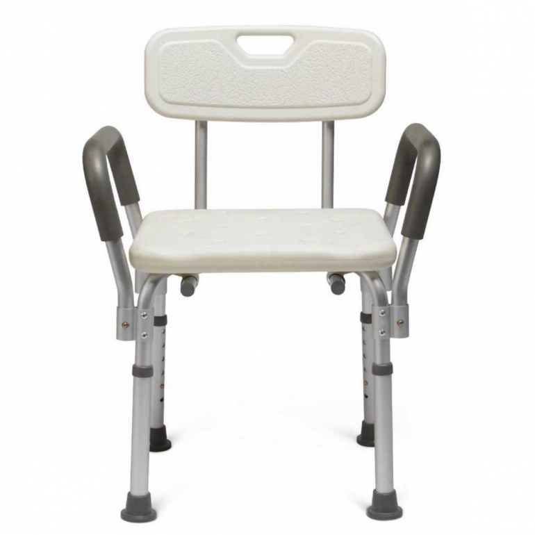 Bath Bench with High Arms w/back